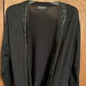 Jones New York Collection open sweater cardigan